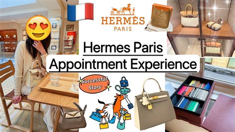 how to make an appointment at hermes paris|Paris Hermes appointment system.